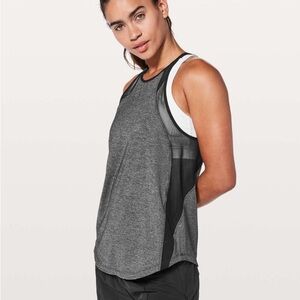 Lululemon Run Off-Route Tank
Heathered Black / Black